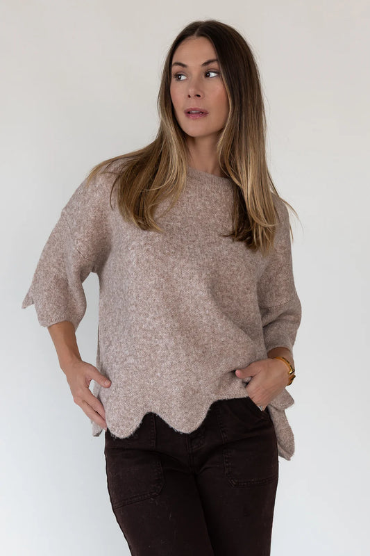 Diane | Pull beige